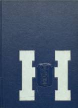 Hamilton High School 1955 yearbook cover photo