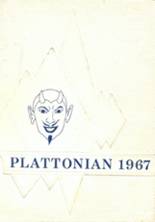 Plattsmouth High School 1967 yearbook cover photo