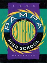 Pampa High School 1995 yearbook cover photo
