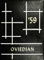 Oviedo High School 1959 yearbook cover photo
