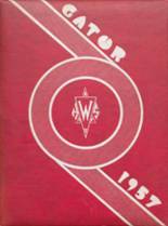 Wewahitchka High School 1957 yearbook cover photo
