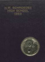 Schroeder High School 1983 yearbook cover photo