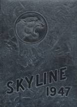 United Township High School 1947 yearbook cover photo