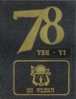Chinle High School 1978 yearbook cover photo