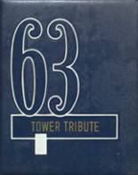 Tower City High School 1963 yearbook cover photo