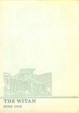 Charlotte High School 1952 yearbook cover photo