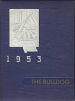 1953 Oberon High School Yearbook from Oberon, North Dakota cover image