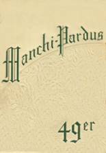 1949 Manchester High School Yearbook from Akron, Ohio cover image
