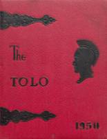 Toulon High School 1950 yearbook cover photo