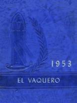 Camp Verde High School 1953 yearbook cover photo