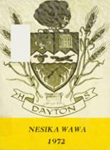 1972 Dayton High School Yearbook from Dayton, Washington cover image