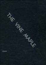 1940 Columbia Academy Yearbook from Meadow glade, Washington cover image