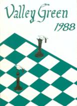 Passaic Valley Regional High School 1988 yearbook cover photo
