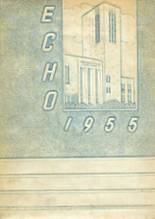 John Piersol McCaskey High School 1955 yearbook cover photo