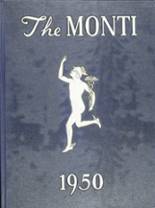 Monticello High School 1950 yearbook cover photo