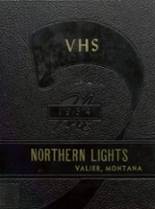 Valier High School 1954 yearbook cover photo