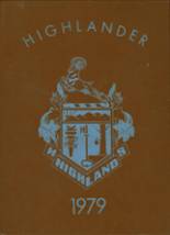Highland High School 1979 yearbook cover photo