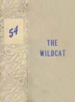 Gregory-Portland High School 1954 yearbook cover photo