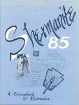 Sherman Central High School 1985 yearbook cover photo