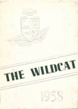 Mogadore High School 1958 yearbook cover photo