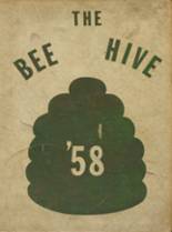 1958 James Blair High School Yearbook from Williamsburg, Virginia cover image