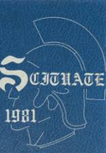 Scituate High School 1981 yearbook cover photo