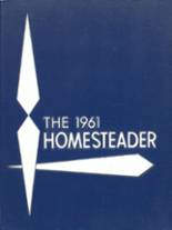 Homestead High School 1961 yearbook cover photo