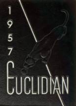 Euclid High School 1957 yearbook cover photo