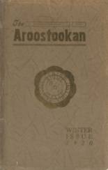 Aroostook Central Institute High School 1920 yearbook cover photo
