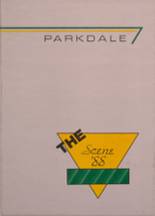 Parkdale High School 1988 yearbook cover photo