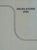 Heathwood Hall Episcopal High School 1986 yearbook cover photo