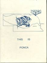 Ponca High School 1982 yearbook cover photo