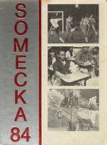 South Mecklenburg High School 1984 yearbook cover photo