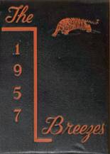 Jay High School 1957 yearbook cover photo