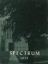 McHenry High School 1953 yearbook cover photo