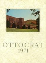 Otto-Eldred Junior Senior High School 1971 yearbook cover photo