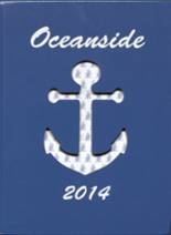 Oceanside High School 2014 yearbook cover photo