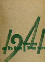 University High School 1941 yearbook cover photo