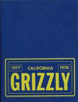 California High School 1978 yearbook cover photo