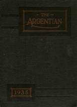 Argentine High School 1935 yearbook cover photo