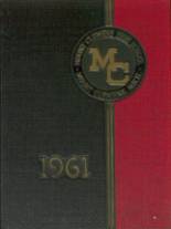 Mt. Clemens High School 1961 yearbook cover photo
