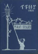 Turners Falls High School 1951 yearbook cover photo