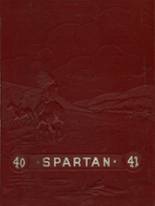 East Sparta High School 1941 yearbook cover photo