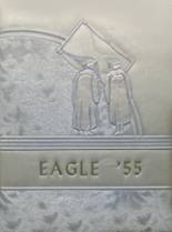 Holliday High School 1955 yearbook cover photo