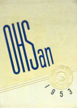 1953 Oneonta High School Yearbook from Oneonta, New York cover image