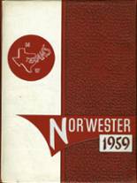 Northwest High School 1959 yearbook cover photo