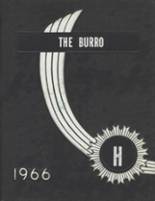 Hillsboro High School 1966 yearbook cover photo