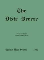 Dirigo High School 1932 yearbook cover photo