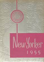 New York Mills High School 1955 yearbook cover photo