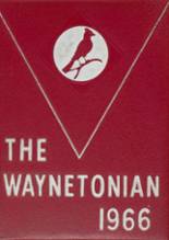 Wayne County High School 1966 yearbook cover photo